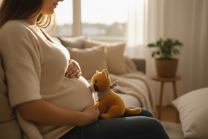 Weiße Rauschen der Lenabies können bereits in der Endphase der Schwangerschaft zur Beruhigung und Entspannung des Babys eingesetzt werden