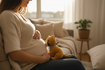 Weiße Rauschen der Lenabies können bereits in der Endphase der Schwangerschaft zur Beruhigung und Entspannung des Babys eingesetzt werden