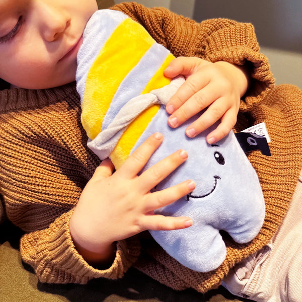 Lenabie Nalu (Surfboard) Kuscheltier als Einschlafbegleiter – weiches Plüschtier für Babys und Kleinkinder, kombinierbar mit dem Lenabo Smart Speaker, mitwachsend von 0–7 Jahren